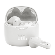 JBL Tune Flex - White - True wireless Noise Cancelling earbuds - Hero